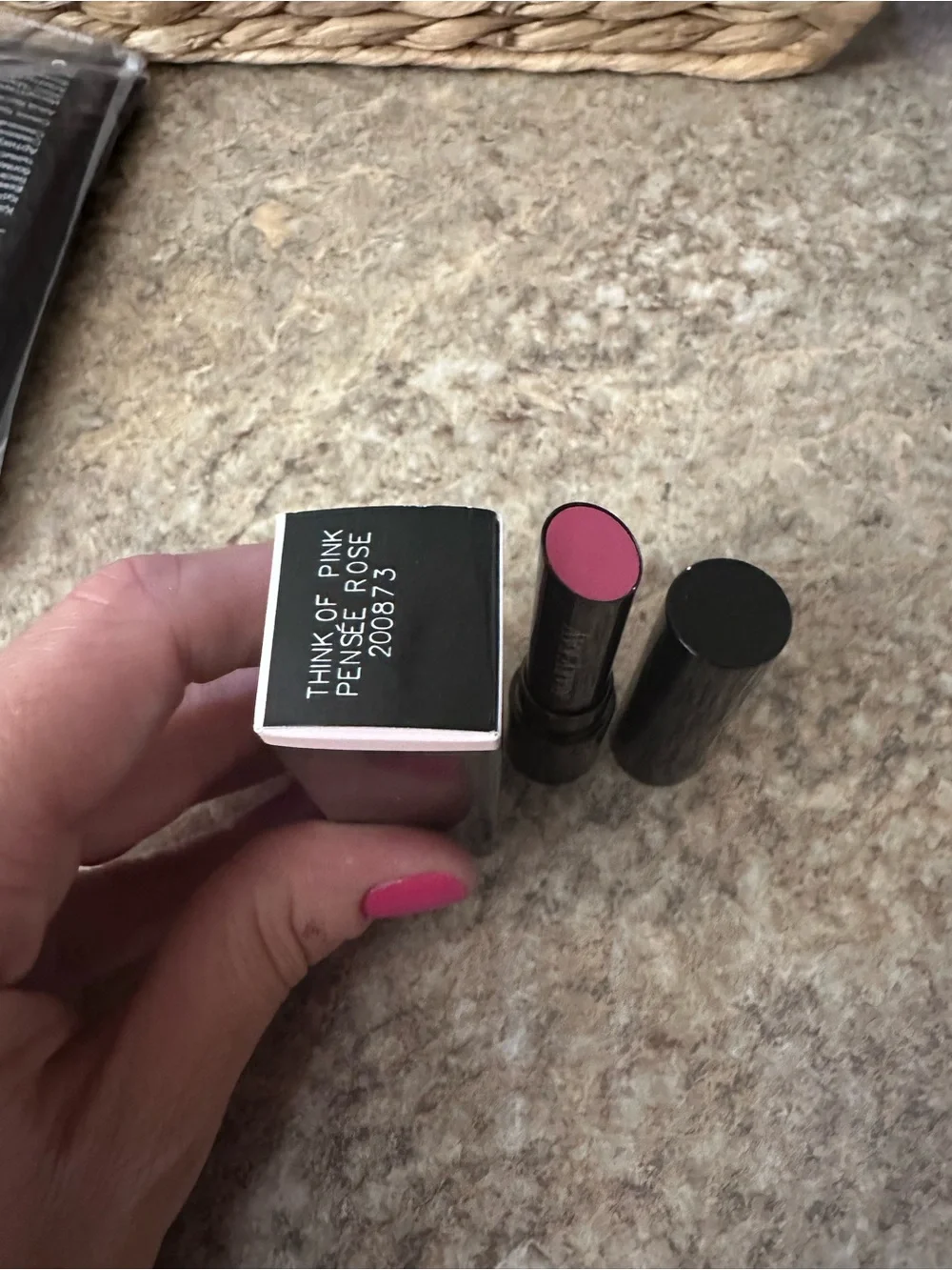 Mary Kay Hydrating Cream Lipstick — think of pink
